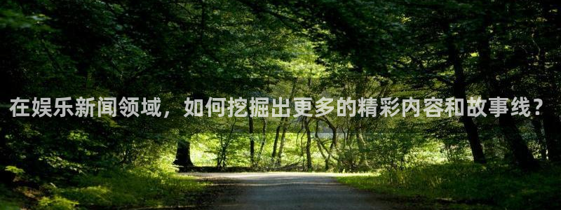 在娱乐新闻领域，如何挖掘出更多的精彩内容和故事线？